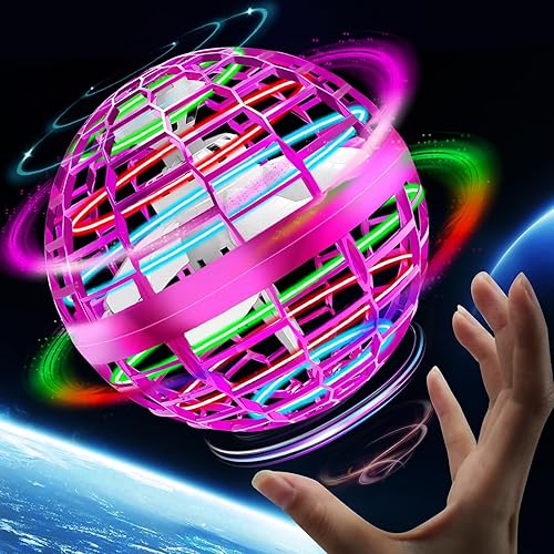Bola de orbe voladora  Juguetes voladores de bola de boomerang, bola giratoria controlada a mano, regalo seguro para niños y adultos, al aire libre