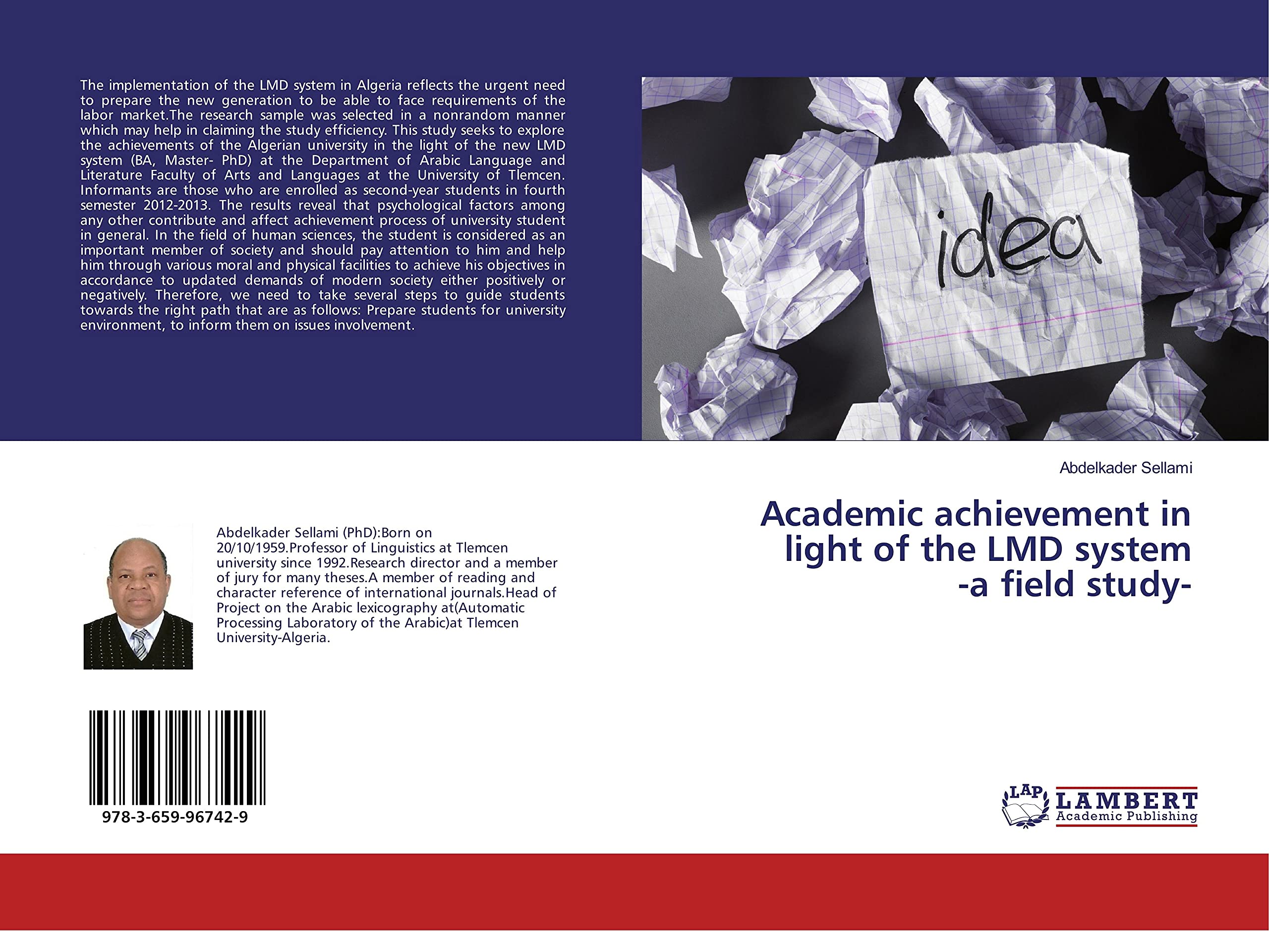 Academic achievement in light of the LMD system -a field study-