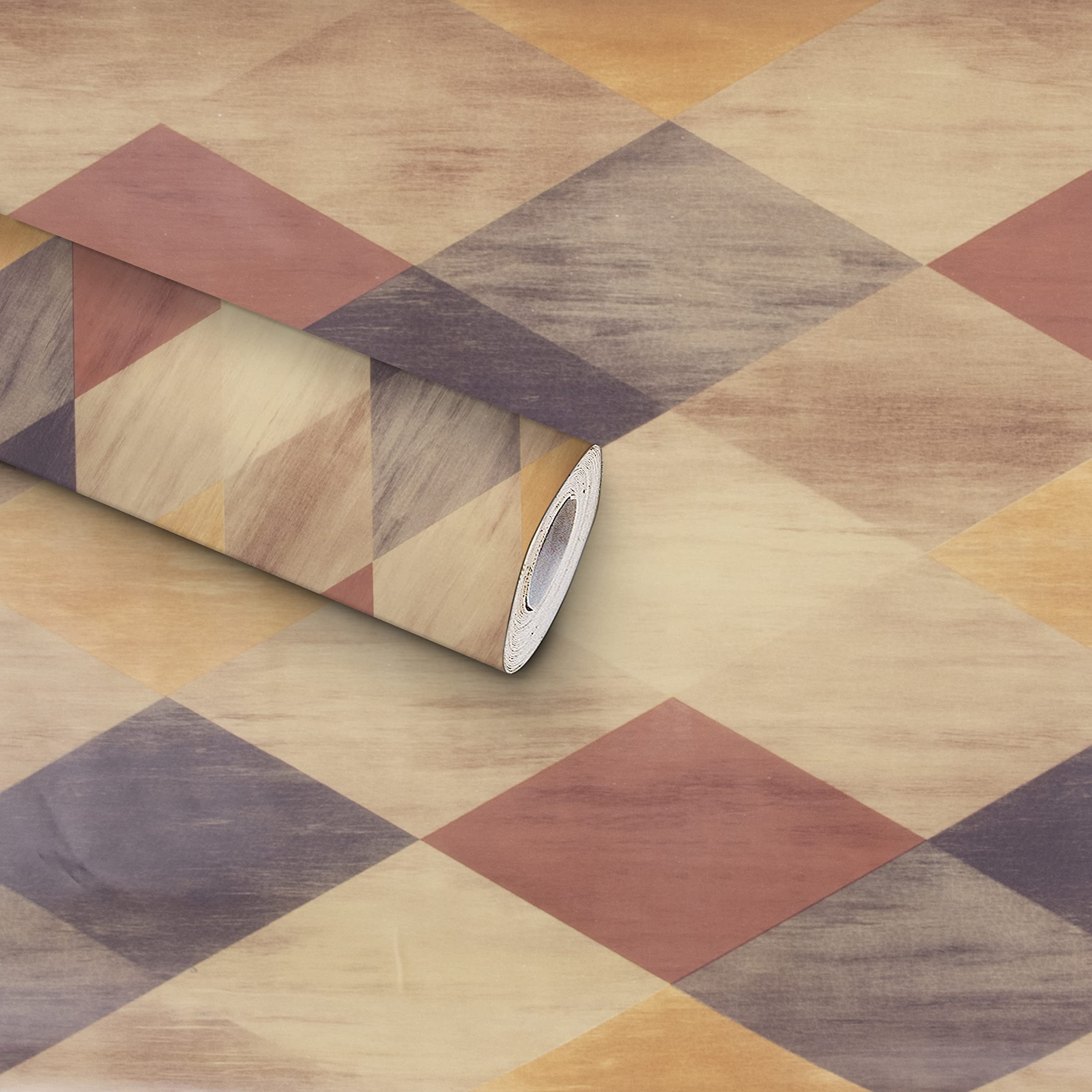 Primax DIY Wallpaper - Oil Proof Self Adhesive Wall Decor/Wall Sticker for Home/Kitchen/Furniture/Cupboarde - Vintage (45 X 500 Cm,Pack of 1)