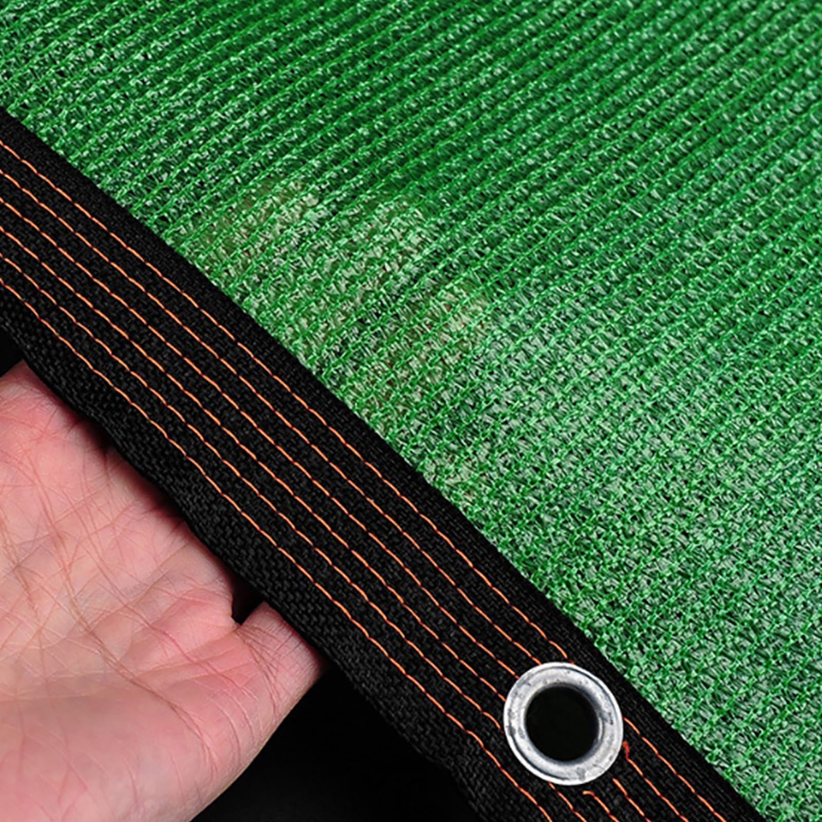 Green De - Rete per angoli di recinto da giardino, protezione UV, ideale per piscine, cucce per cani e tettoie (4 x 7 m)
