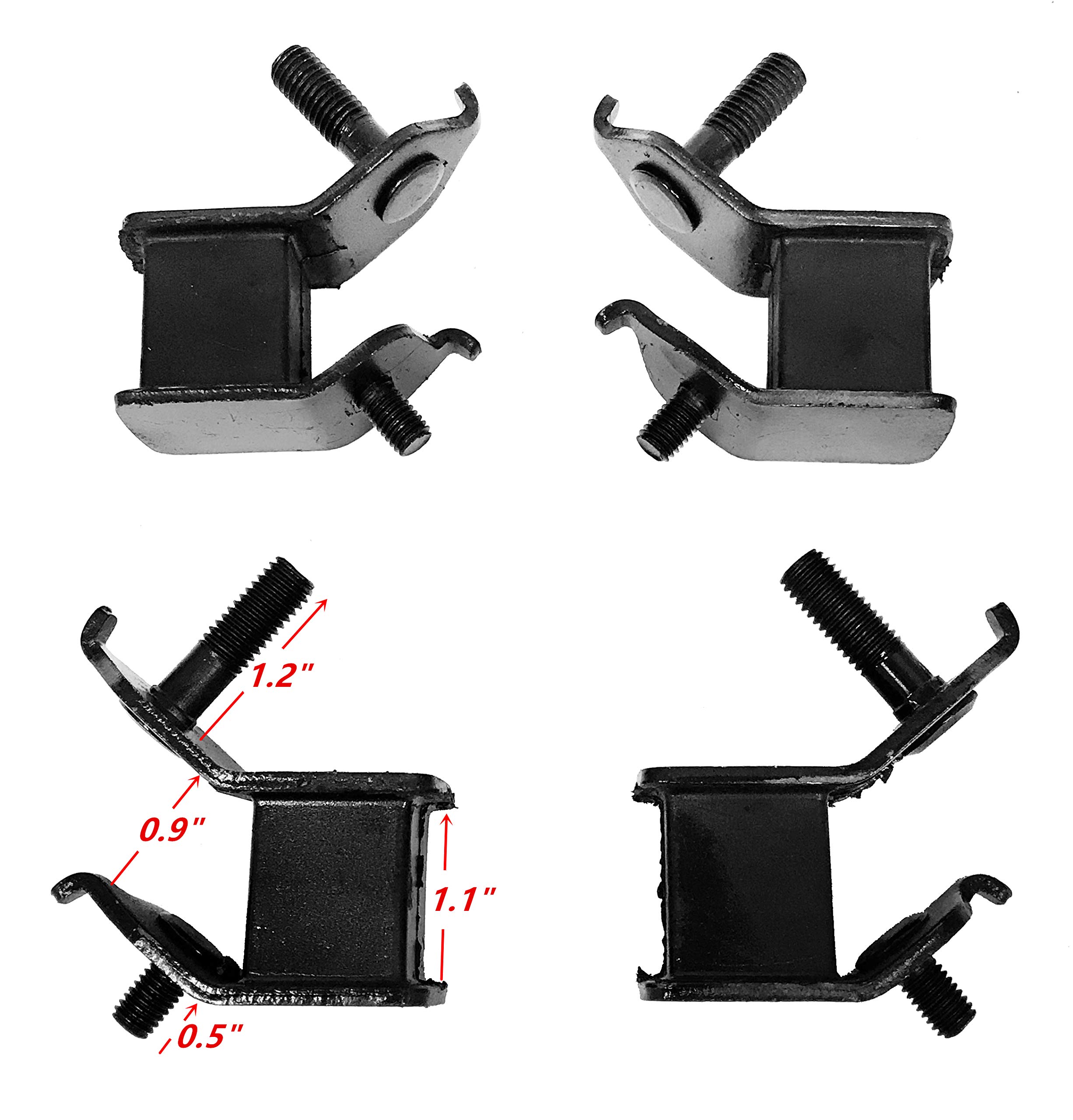 Supporti Motore - 4 Supporti Motore In Gomma Per Generatore Anti - Foto 11