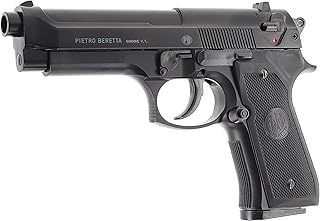 Beretta M92 FS Noir HME Culasse Métal Spring 0.5J Adulte Unisexe, Taille Unique