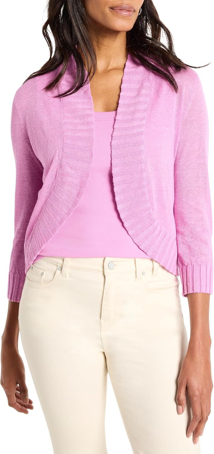 NIC+Zoe Womens Bolero Cardigan - Image 2