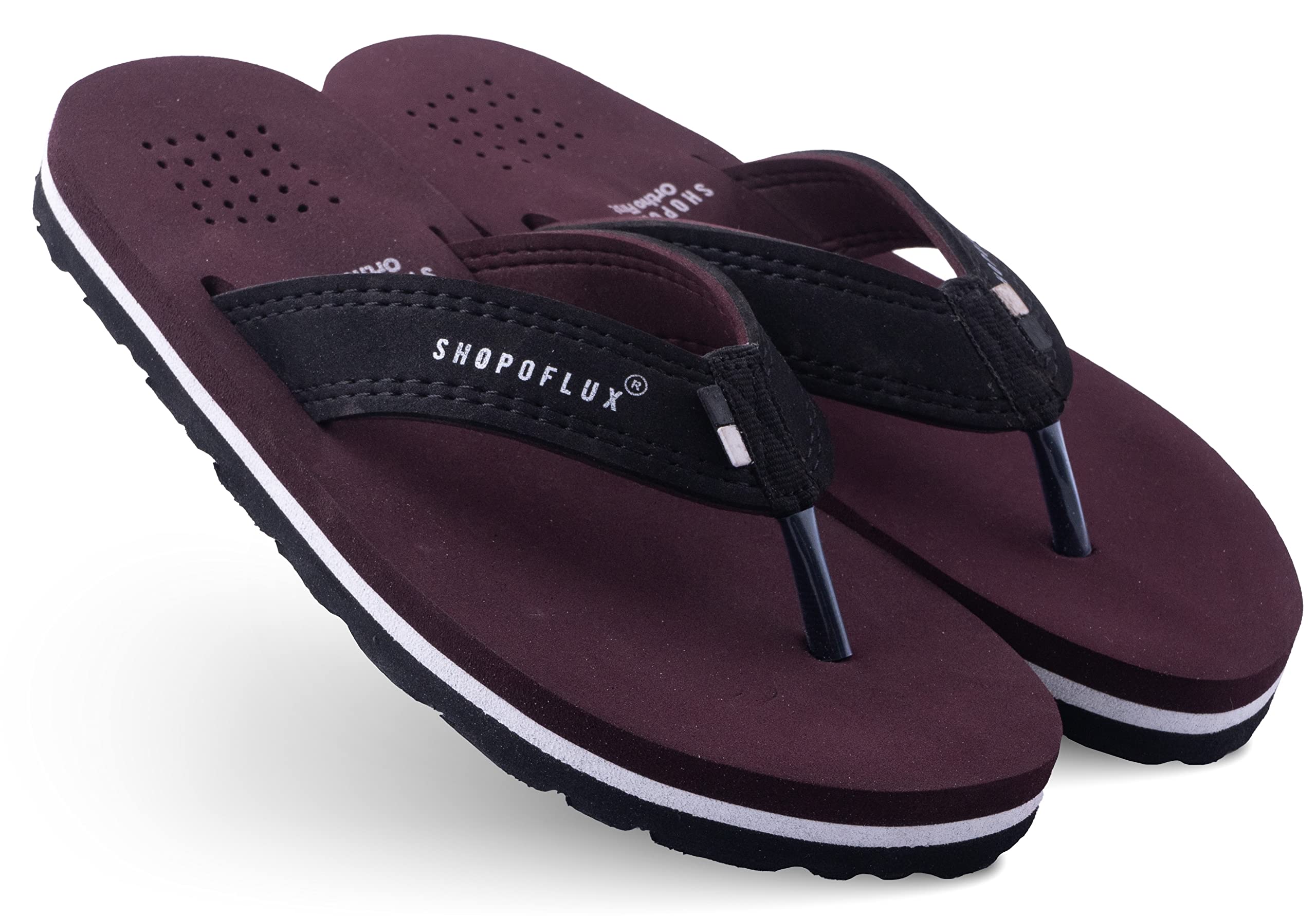 SHOPOFLUX Ortho First Slippers for Men | Orthopaedic Doctor Chappal Flip-Flop Footwear for Boys Heel Pain Daily Use and House Slipper (Brown, numeric_6) (B09NFRXKXP) Amazon Price History, Amazon Price Tracker
