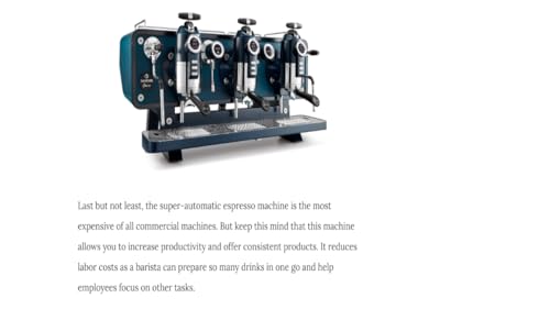 Commercial Espresso Machine