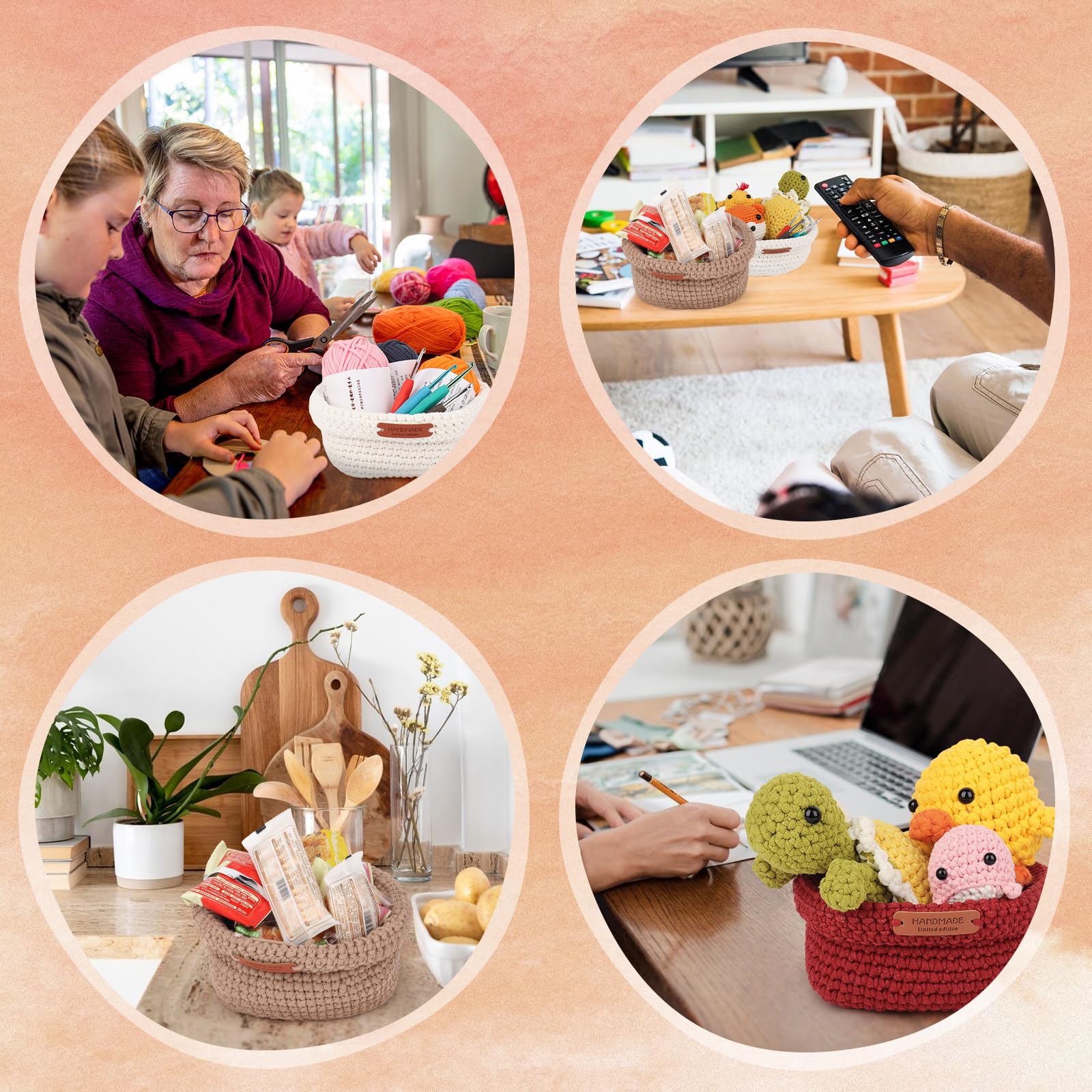 Coopay Haakset voor beginners, complete haakset met 4 verschillende haakinstructies voor dieren (pinguïn/konijn/kuiken/vos), doe-het-zelf haakset met haaktas en handleiding (mogelijk niet beschikbaar Coopay Haakset voor beginners, complete haakset met 4 verschillende haakinstructies voor dieren (pinguïn/konijn/kuiken/vos), doe-het-zelf haakset met haaktas en handleiding (mogelijk niet beschikbaar