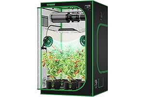 VIVOSUN 4x4 Complete Grow Tent Kit, the Perfect Environment for Plant Propagation