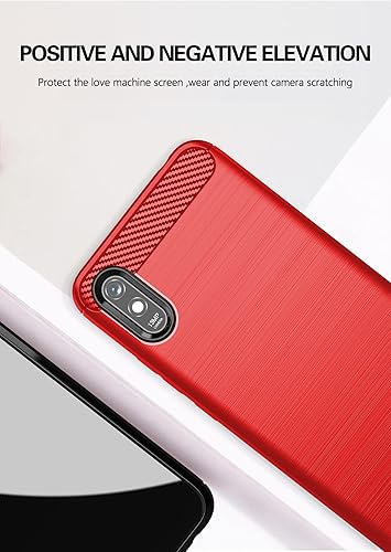 Miniatura 8 de Asuwish Funda de teléfono para Xiaomi Redmi 9A Redme 9i con protector de pantalla de vidrio templado y accesorios de celda suave y delgada de