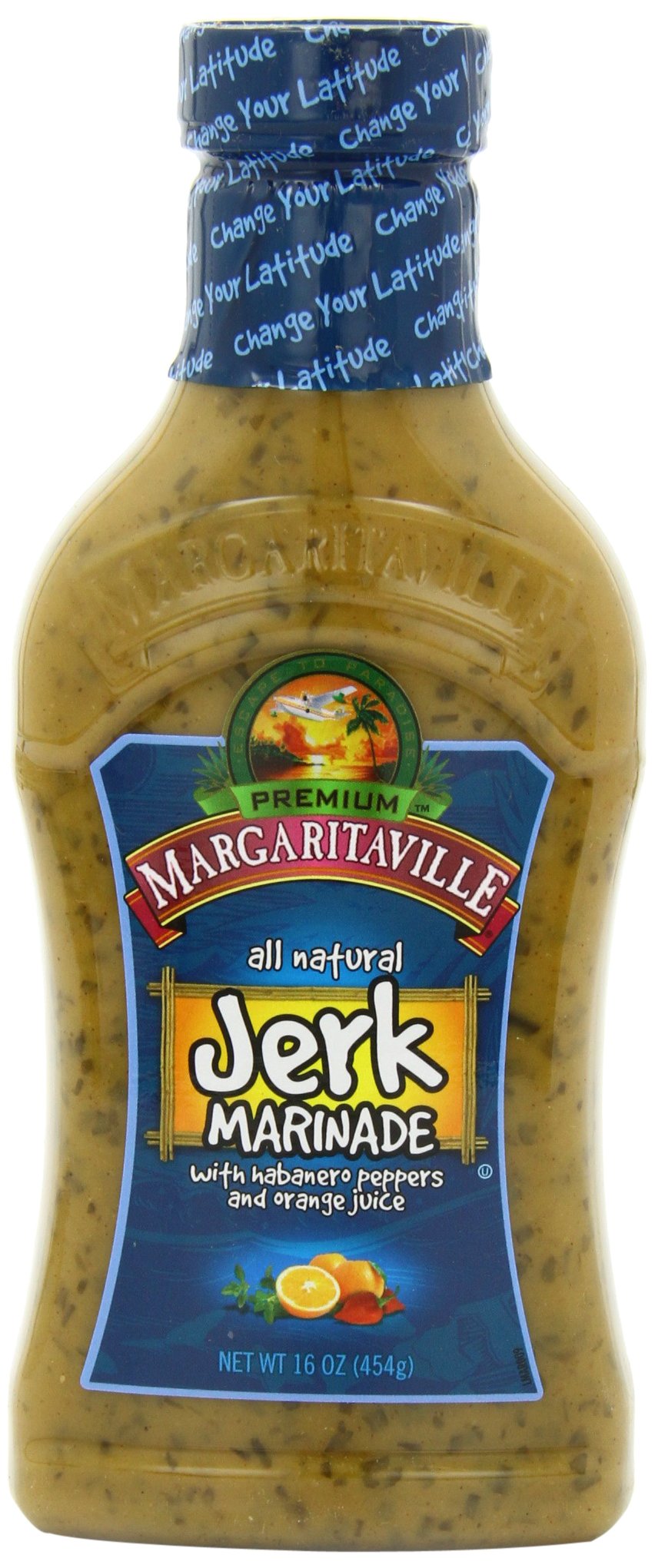 Margaritaville Jerk Marinade Sauce, 13 Ounce (Pack of 6)