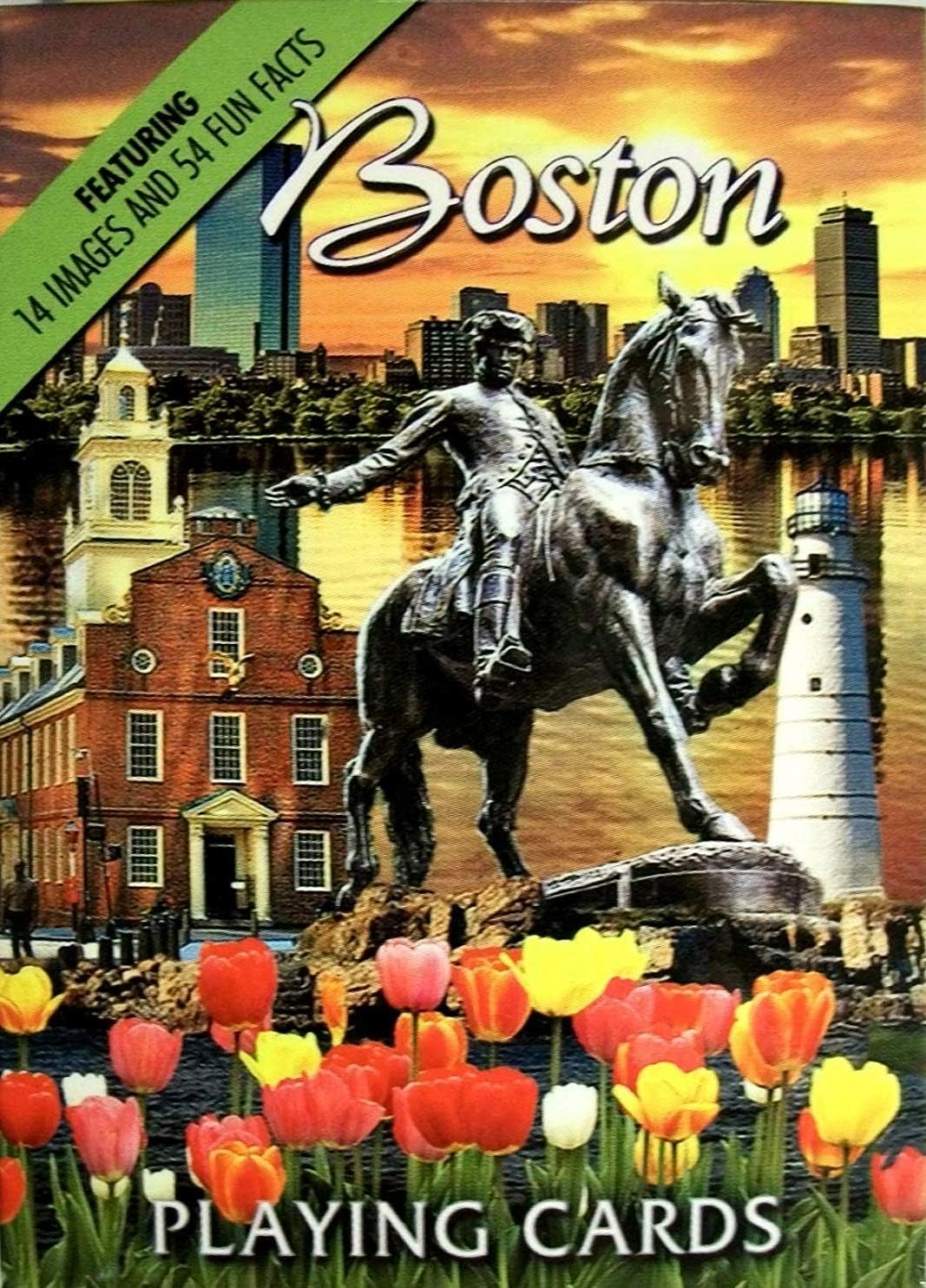 Boston Massachusetts Souvenir Playing Cards