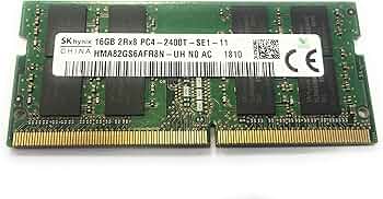 SK hynix 16GB DDR4 2400MT/s メモリー 2枚組 SK Hynix 16GB DDR4 2400MHz CL17 SODIMM HMA82GS6AFR8N-UH Memory
