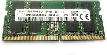 SK hynix メモリー16GBx 23枚 合計368GB SK Hynix 16GB DDR4 2400MHz CL17 SODIMM HMA82GS6AFR8N-UH Memory