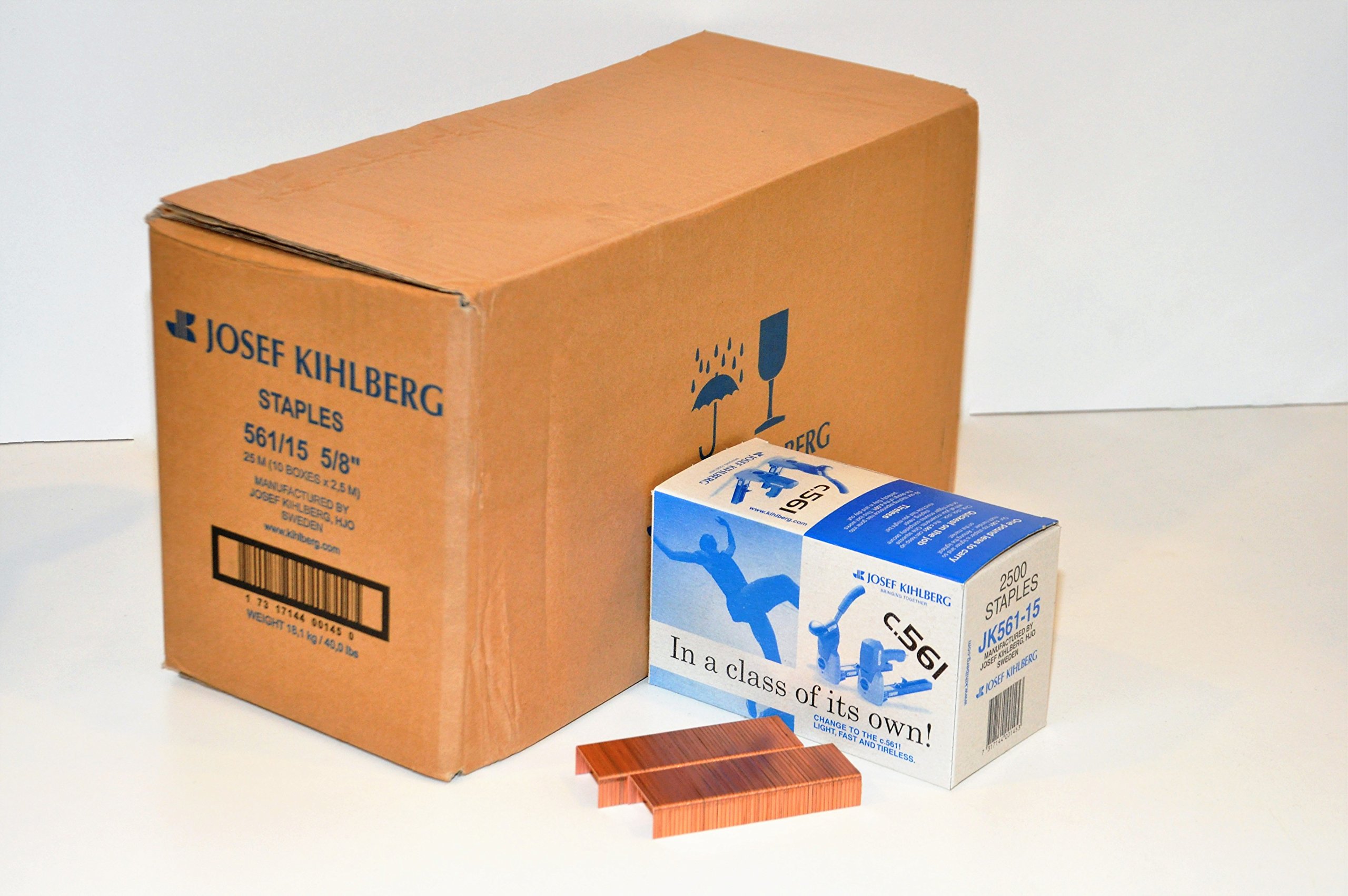 JK561-15K 5/8" Wide Crown Carton Staple, L.F.