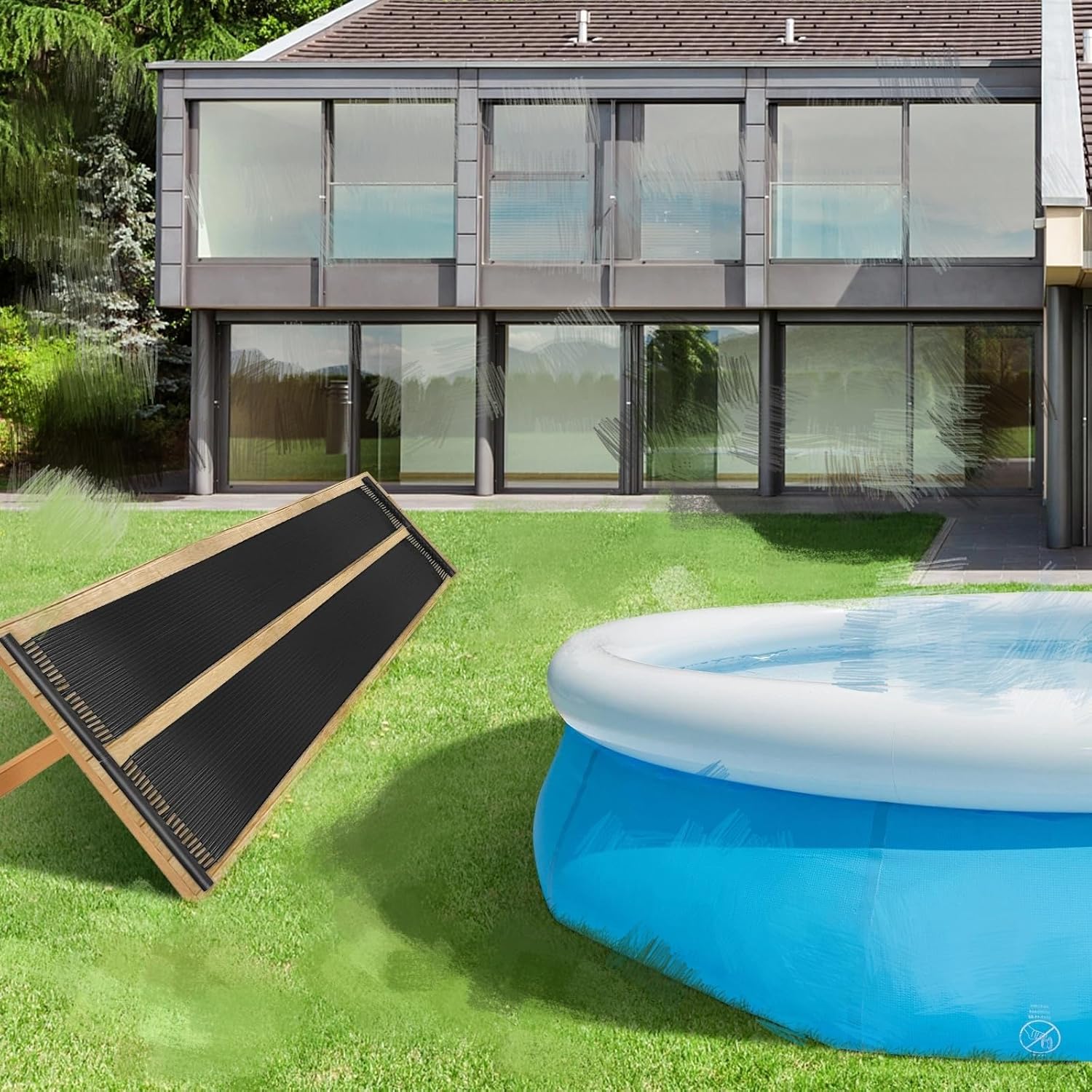 Replacement for 2.5 x10 ft Swimming Pool Heating Panels Solar Heater for Inground & Above Ground OEM