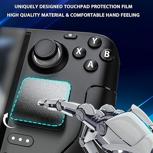 Miniatura 7 de Volprot 9H - Protector de pantalla de vidrio para cubierta de vapor, película templada transparente HD transparente sin burbujas, antiarañazos