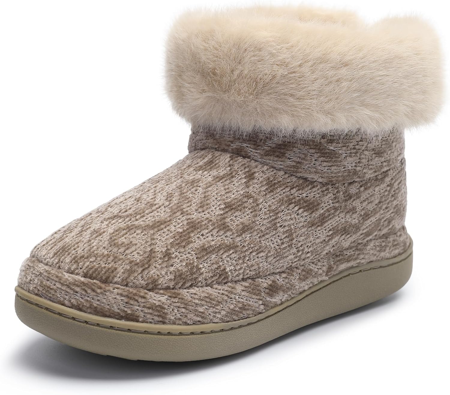 Bigwow Women's Bootie Slippers - Cozy Fuzzy Lined Comfort