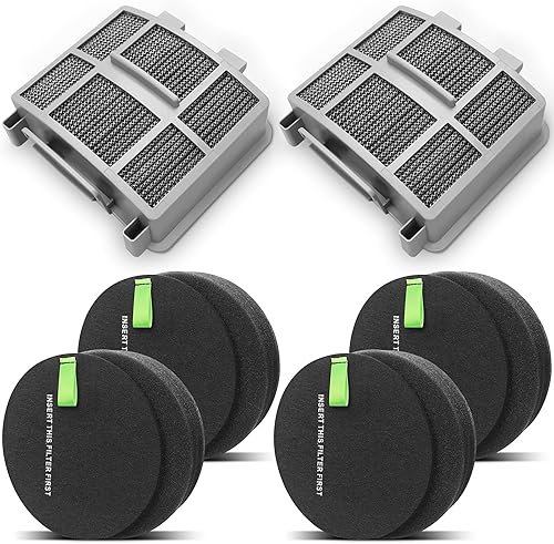 Miniatura 1 de Lemige 3418 3402 3774F Filtro para Bissell SurfaceSense 3418 3415 borrador de pelo de mascotas 3774F 3774 3774G 3775 MultiClean 3402 3409 PowerLifte