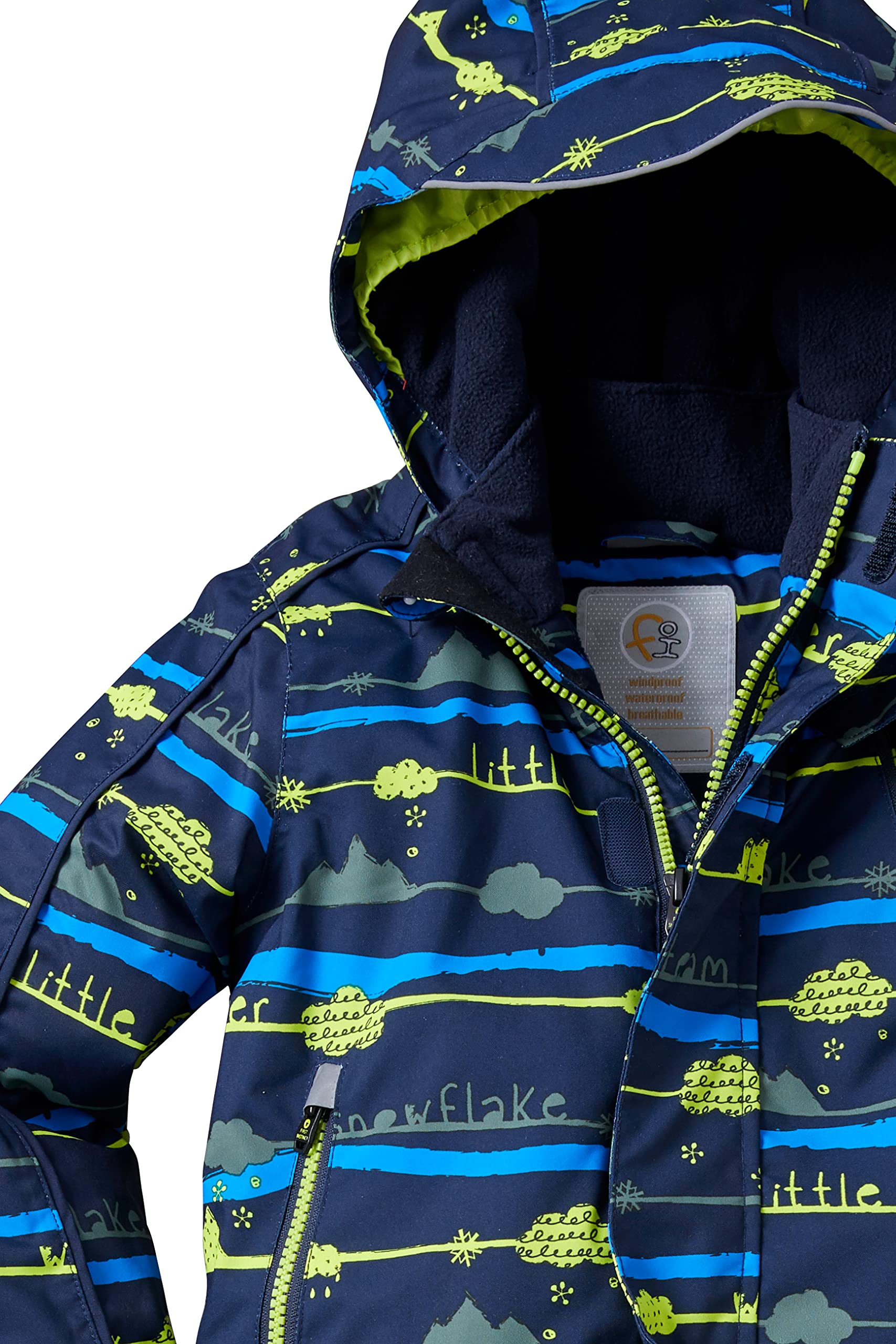 first instinct by killtec Unisex Fisw 5 Mns Jckt And Pnts 3 in 1 Skioverall/Schneeanzug mit abzippbarer Hose und Kapuze