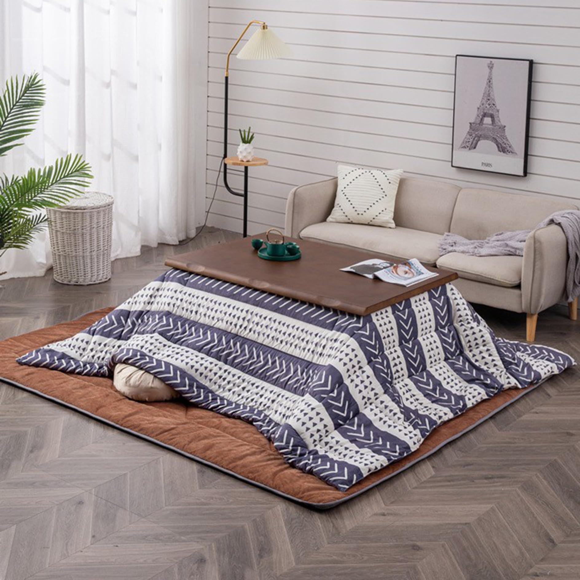 Amazon.com: Kotatsu Table Set,Low Table for Sitting on The Floor