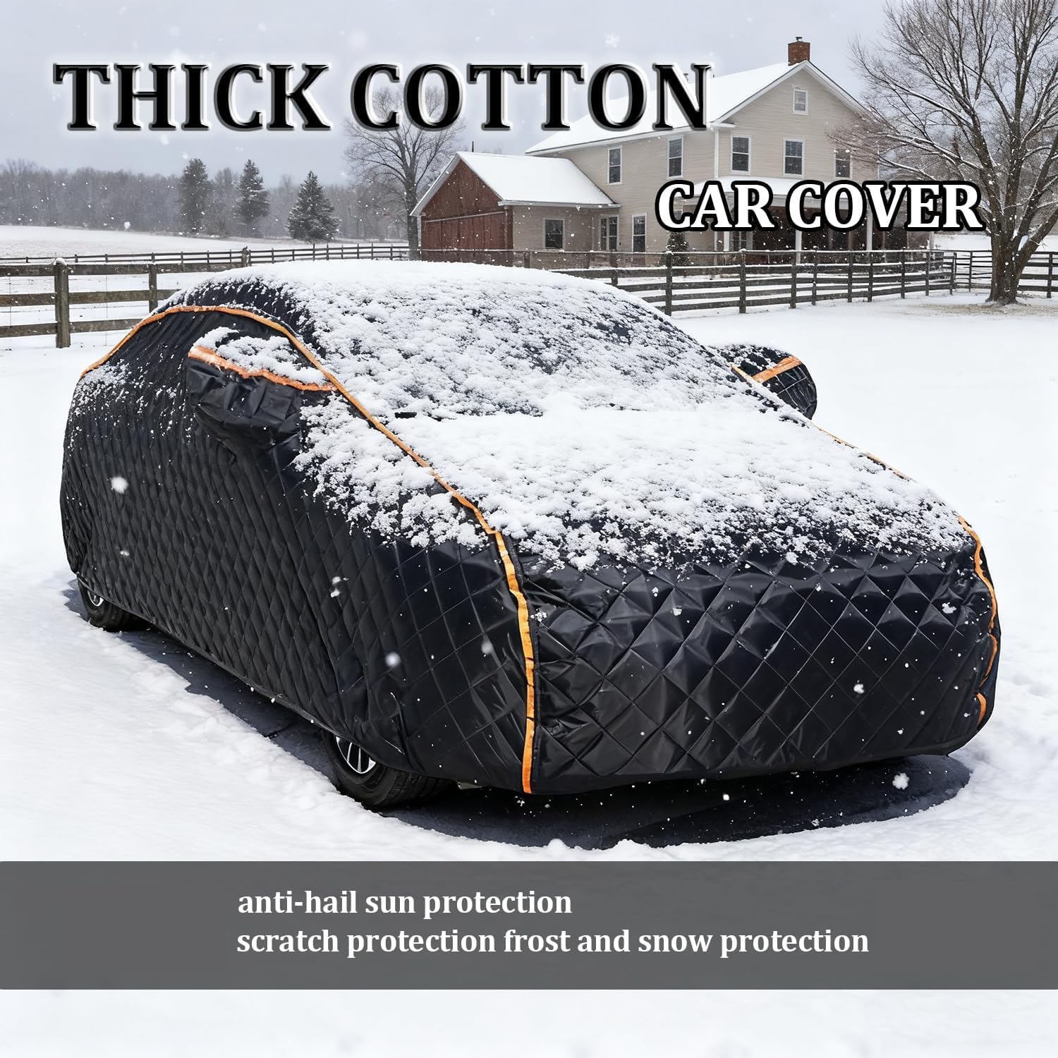 Funda Coche Antigranizo para Porsche Panamera Executive 2016-2020,Funda de Coche Reforzada Antiviento con Protección 6-en-1 Anti-Granizo, Protege contra Nieve, Polvo, Tormentas, Rayos UV