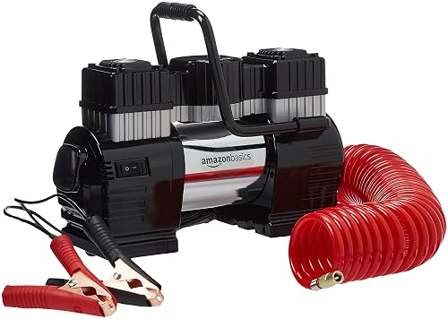 Amazon Basics Portable Digital Air Compressor, Heavy Duty Tyre Inflator