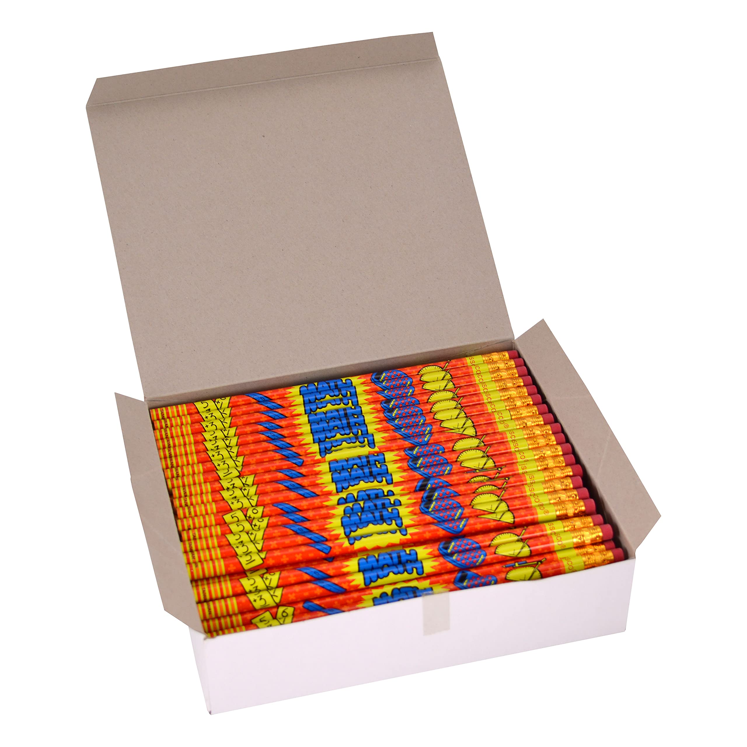 Amazon | 数学鉛筆 (144本入り)。 | 鉛筆 | 文房具・オフィス用品