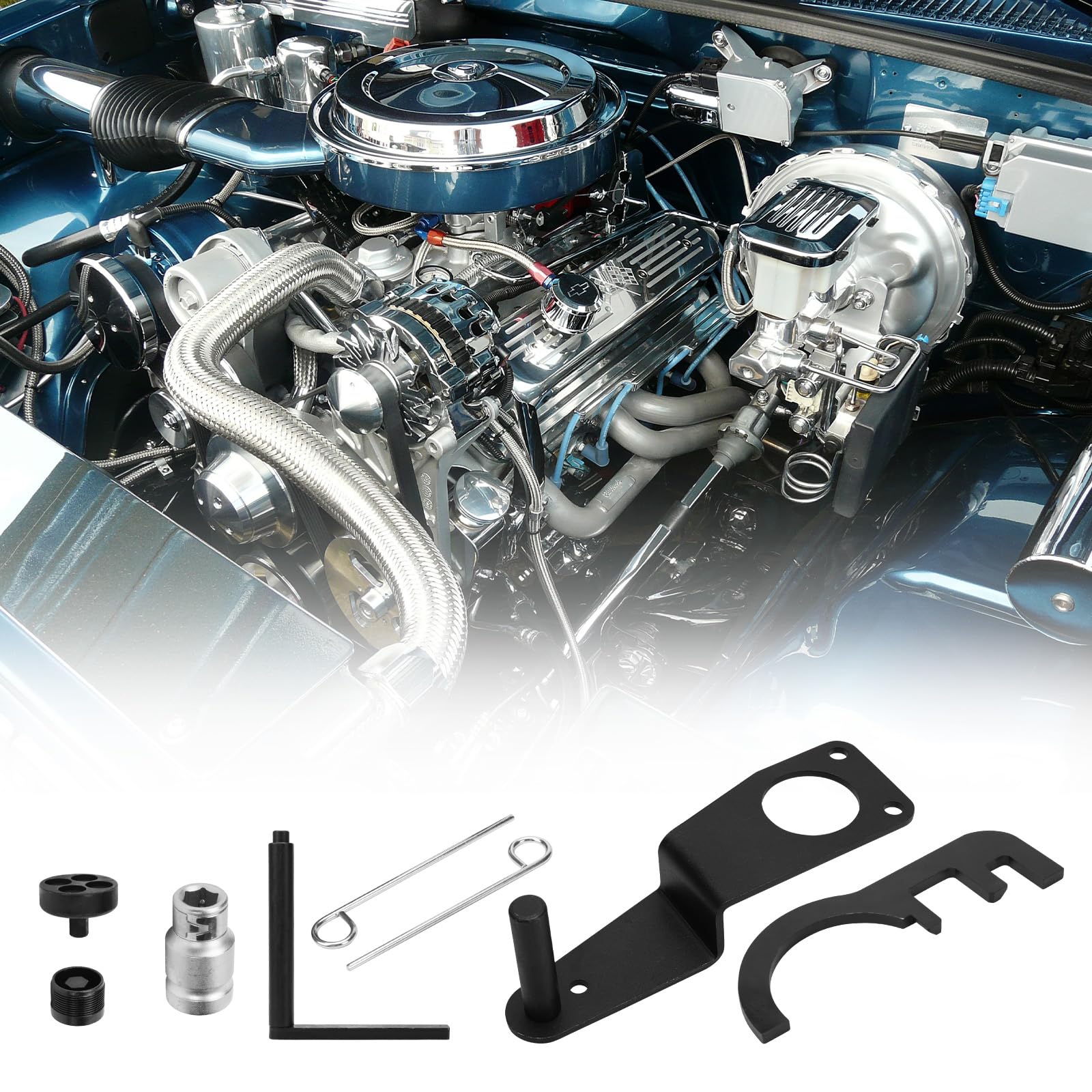 Kit Attrezzo Messa in Fase Motore Set Compatibile con BMW N47 N47S N57 N57S 2.0 3.0 DOHC Motore Diesel Strumento di Regolazione del Motore