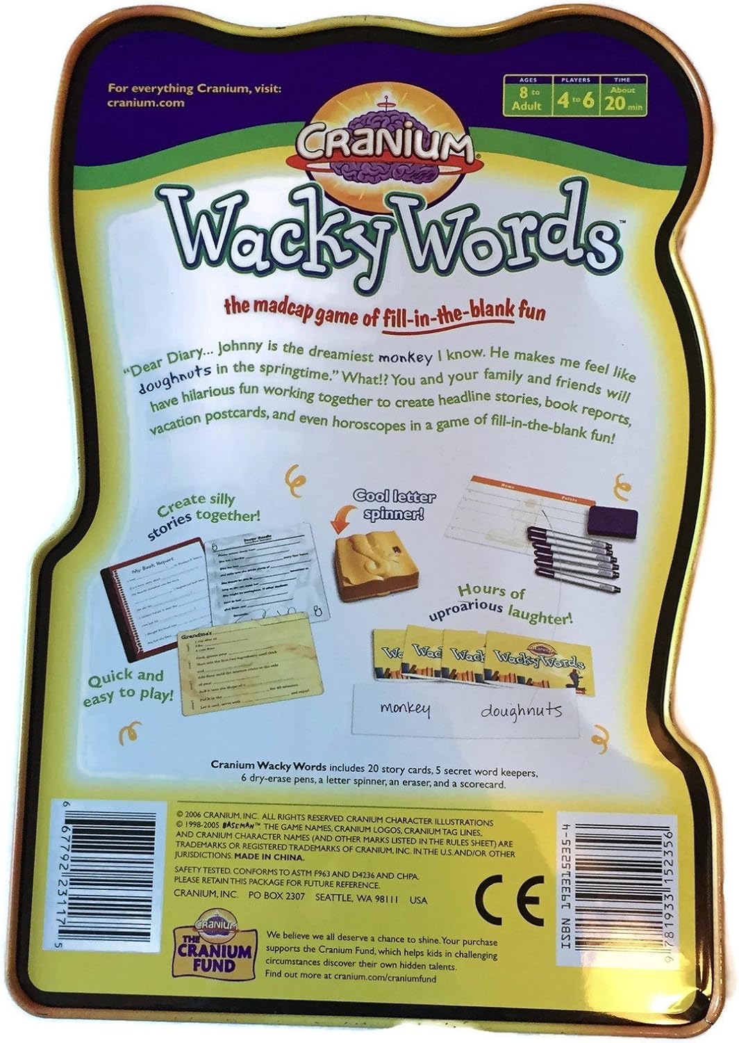 Cranium Wacky Words