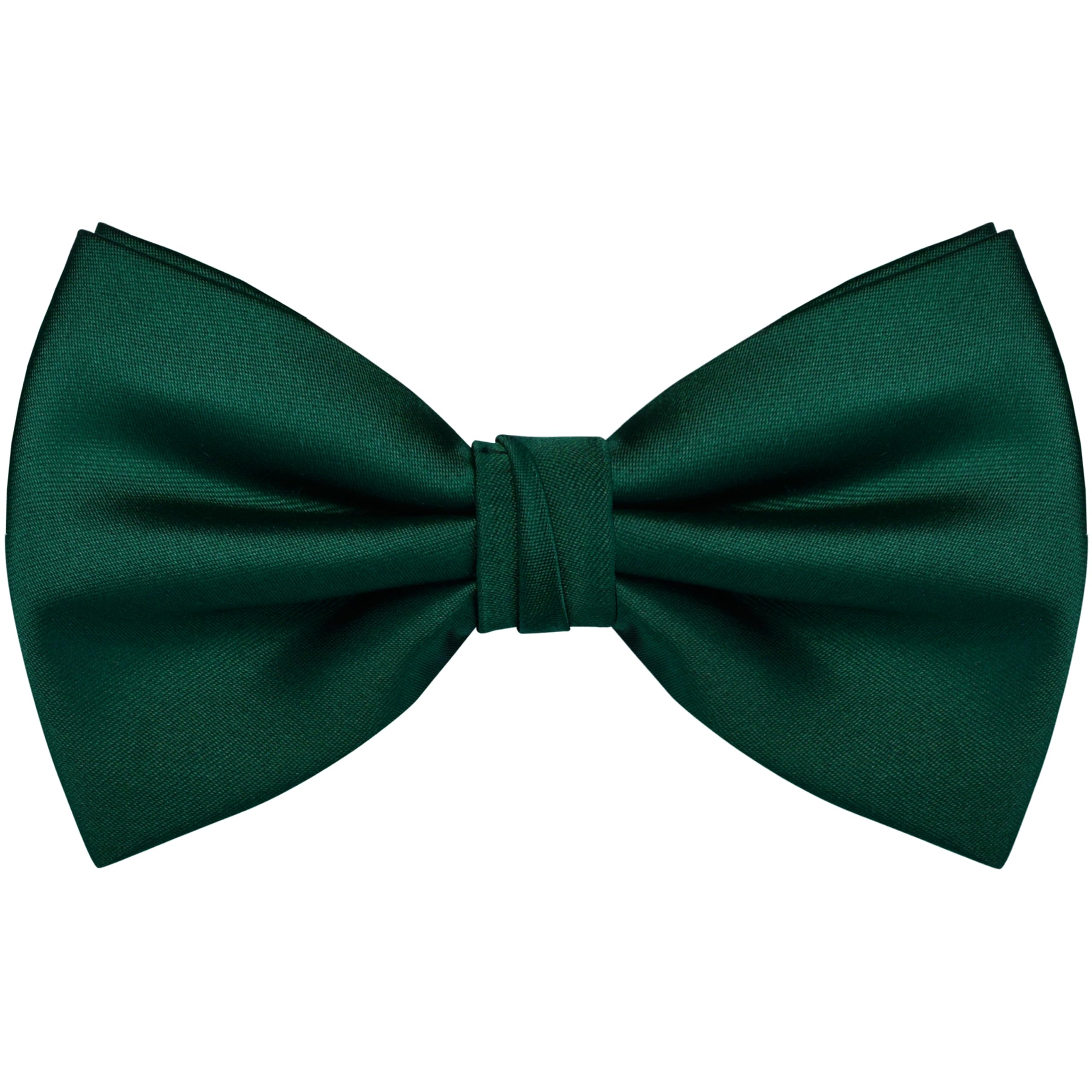 Branduce Mens Solid Color Adjustable Pre-tied Bow Tie for Men Party Wedding