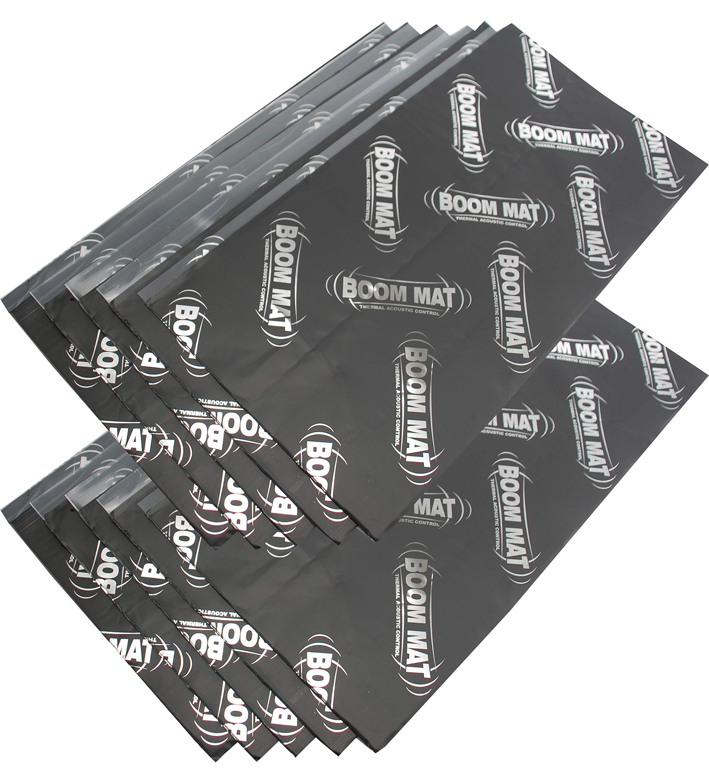 Boom Mat XL 4mm Sound Deadening / Damping Material | 12.5" x 24" (10 Sheets) | 050223
