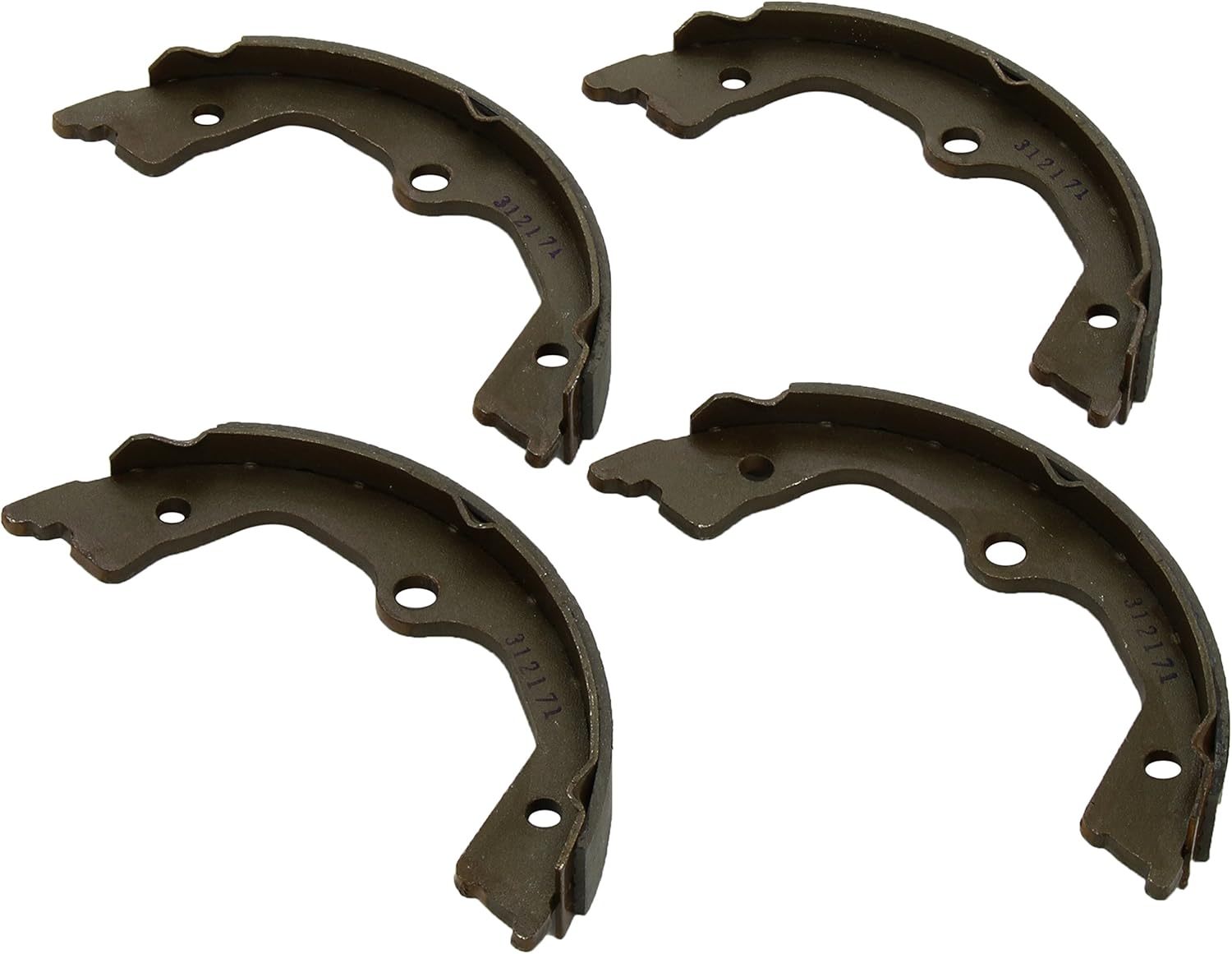 DELPHI Parking Brake Shoe Set compatible with HONDA Accord VIII Estate 08-15 43053-TL0-G50