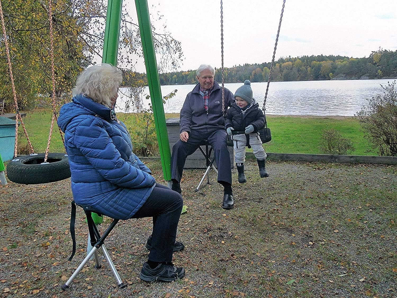 Walkstool - Reinforcement Strap Steady - Featable with Camping Stool Comfort Models - Black Color - OneSize