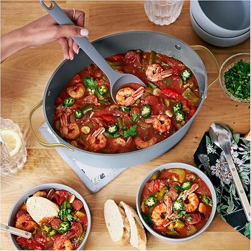 Miniatura 5 de Hermosa olla eléctrica 10 en 1 de 6 cuartos de galón  Cocina más rápido y saludable con funciones versátiles ideal para recetas navideñas, lados de