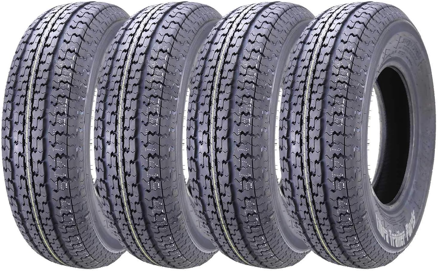 4 WINDA Premium Trailer Tire ST225/75R15 Radial 10PR Load Range E Steel Belted