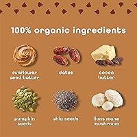 Vista 6 de The Feel Bar Barras funcionales de proteína vegetal Barras de proteína de 2 onzas (paquete de 10) Apto para intestinos, apto para dieta