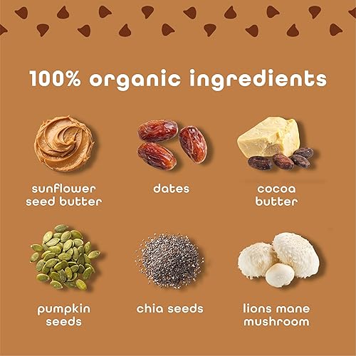 Vista 14 de The Feel Bar - Barras funcionales de proteína vegetal Barras de proteína de 2 onzas (paquete de 6) Apto para el intestino Vegano, sin gluten