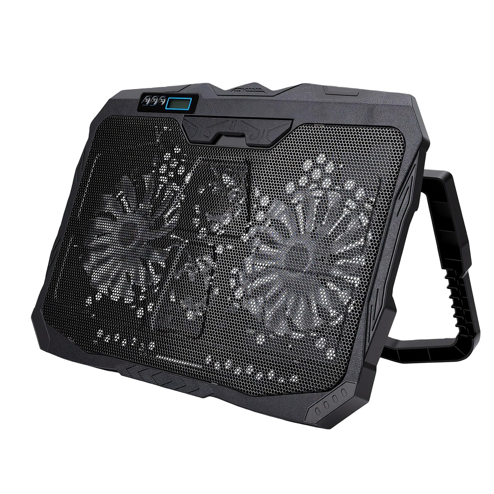 Base Refrigeradora Portátil para Portátil, Enfriador para Ordenador con 4 Ventiladores y Concentrador USB para Portátiles de 11 a 15,6 Pulgadas