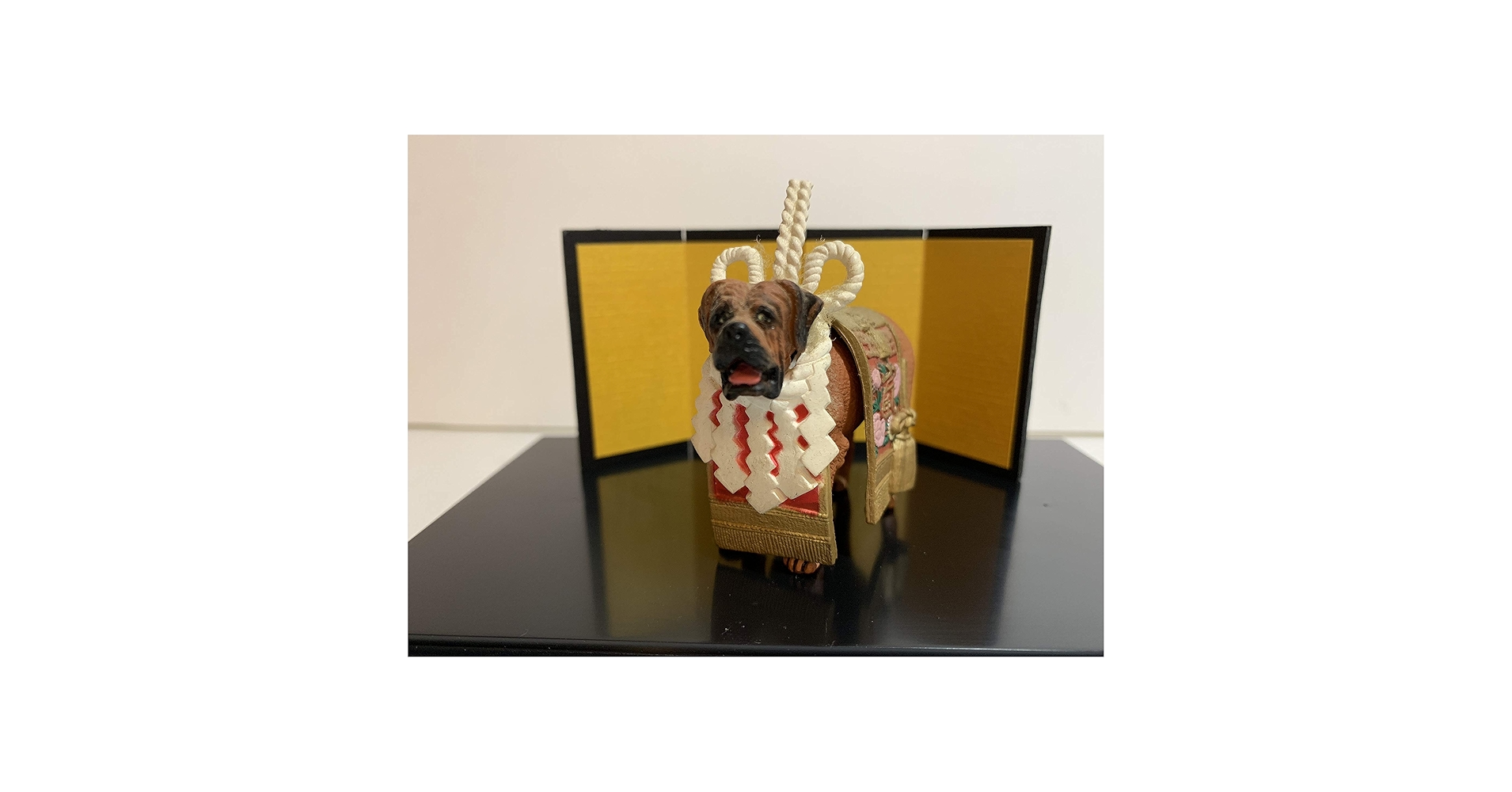 Amazon.co.jp: 土佐犬 横綱 グッズ 小物 置物 縁起物 飾り 開運