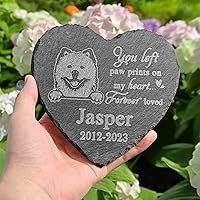 Vista 2 de Piedra conmemorativa de Chow Chow, estatua de Chow Chow, placa conmemorativa de Chow Chow, regalos conmemorativos de Chow Chow, regalo