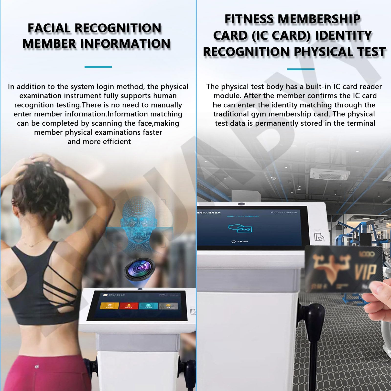 Körperfett-Analysegerät, Körperfett-Scanner-Analysegerät, professionelles Körperzusammensetzungs-Analysegerät für Fitnessstudios, Fettmessgerät zur Gesundheitsüberwachung