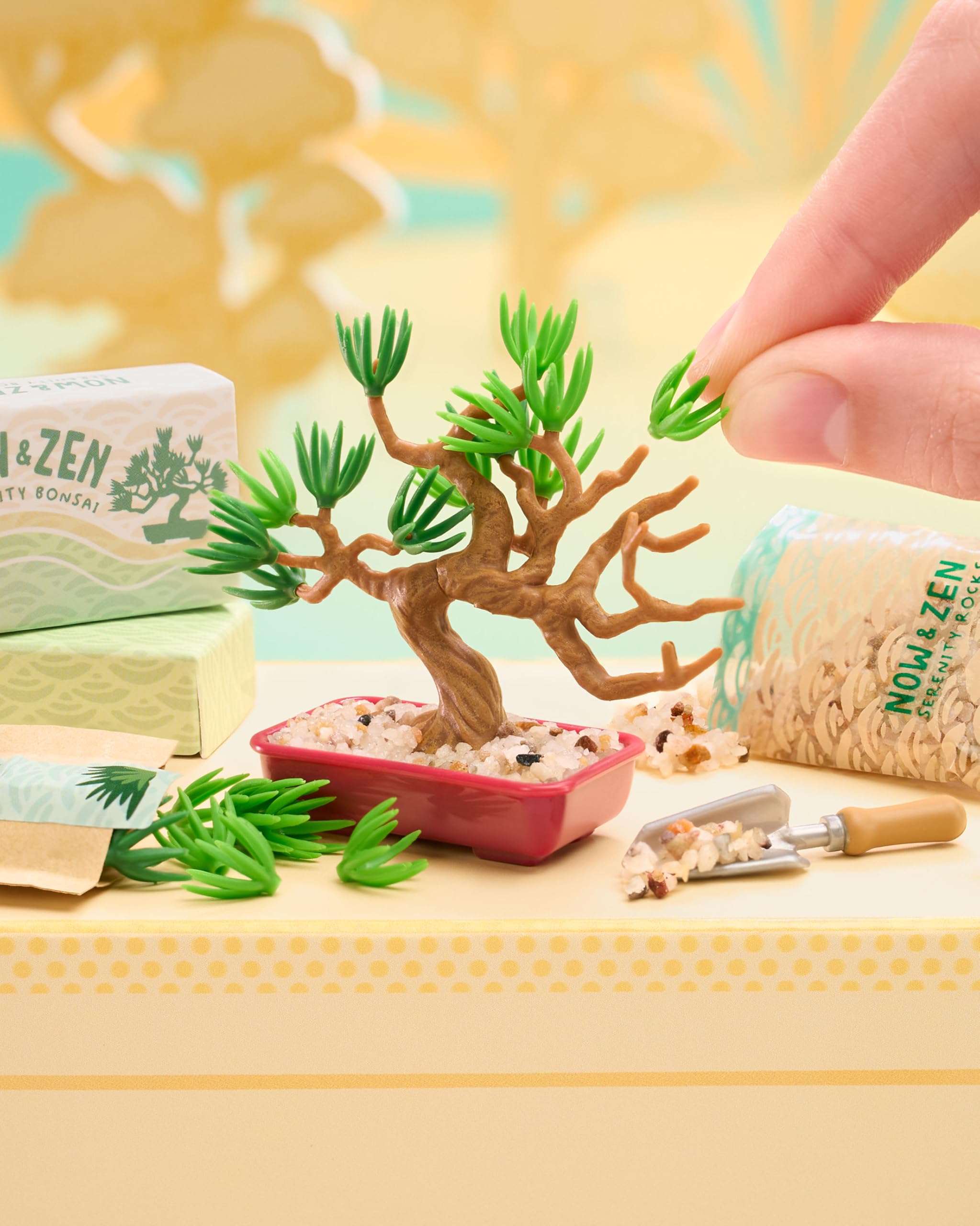 MGA's Miniverse Make It Mini Nature Series 3 - Mini Przedmioty Kolekcjonerskie, Rękodzieło DIY, Repliki Roślin, Zabawkowe Kwiaty, dla Kolekcjonerów i Dzieci w Wieku 8+