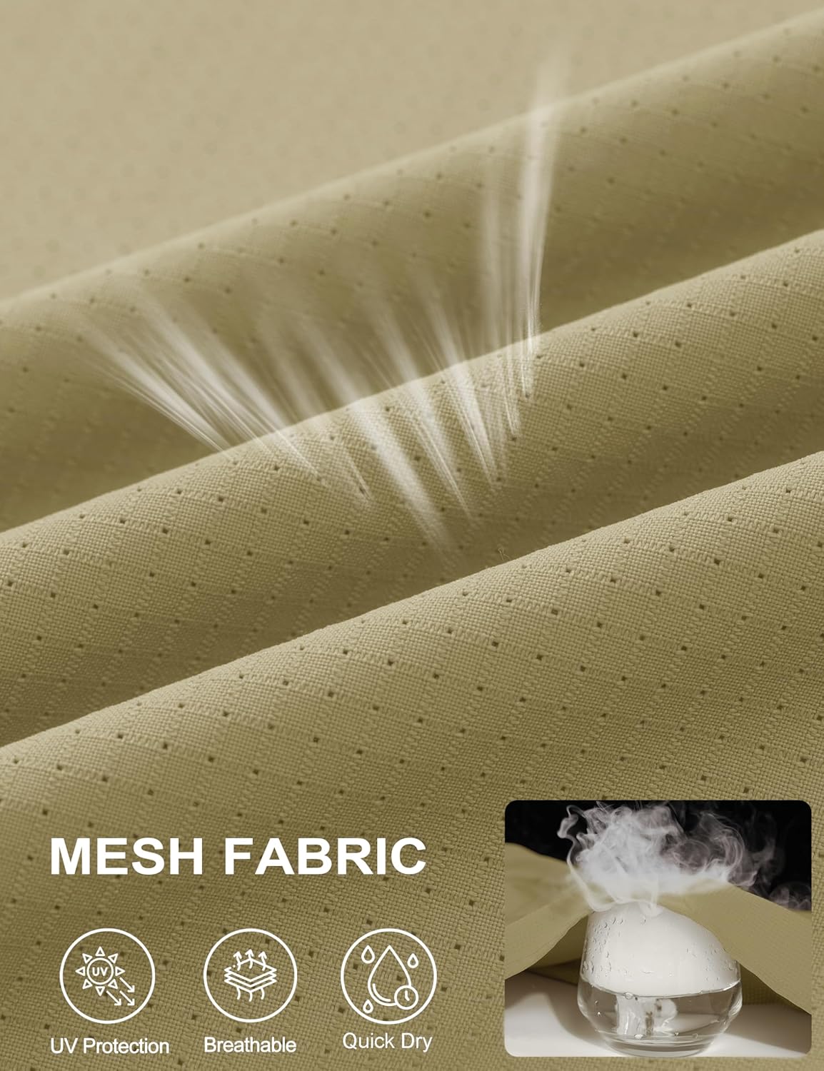 MAGCOMSEN Men's Sun Protection Fishing Shirts UPF 50+ UV Quick Dry Long Sleeve Button Down Shirts Safari Hiking Travel - Image 4