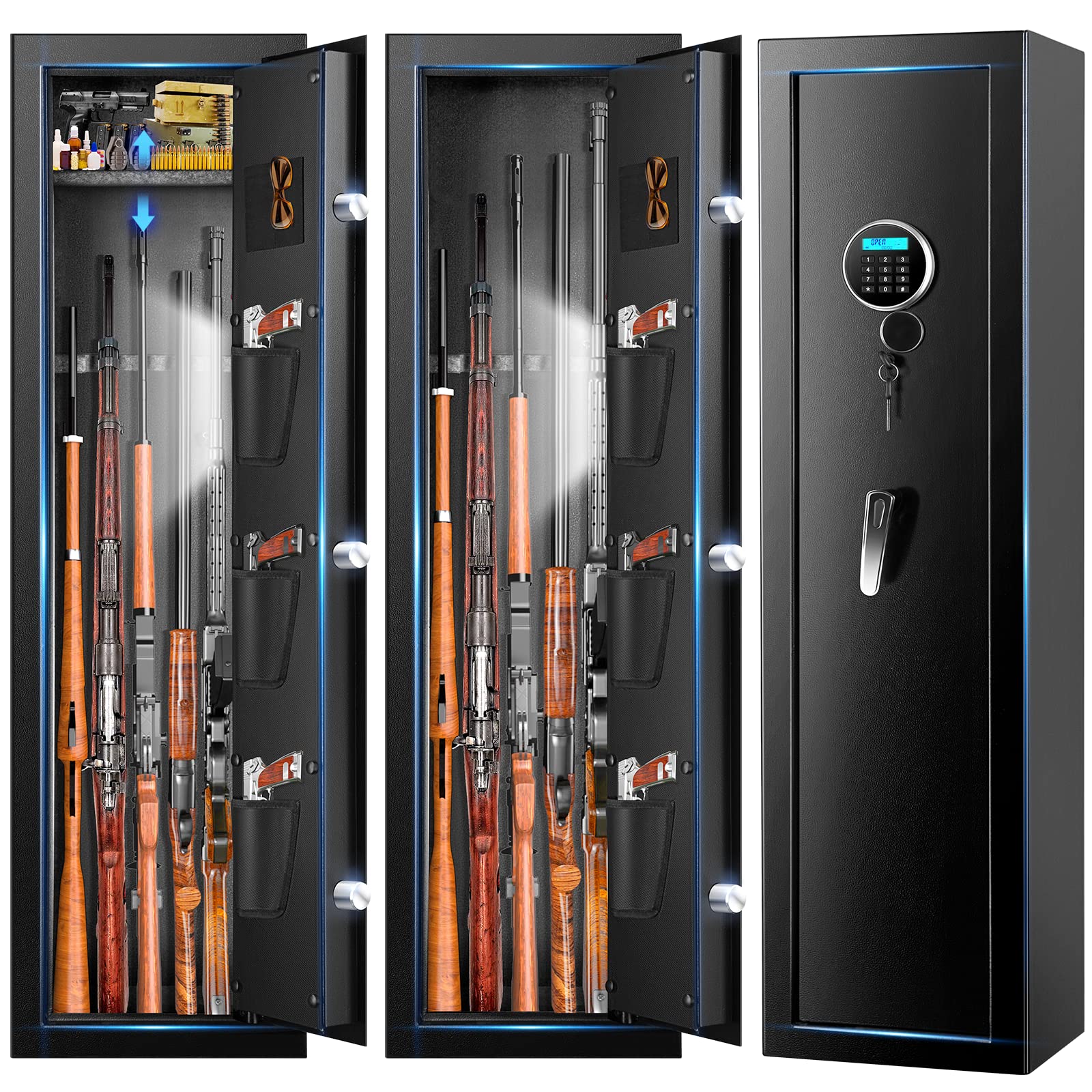 Buy Fireproof Safes for Home and Pistols, Heavy Duty AntiTheft 35 Long for s and s