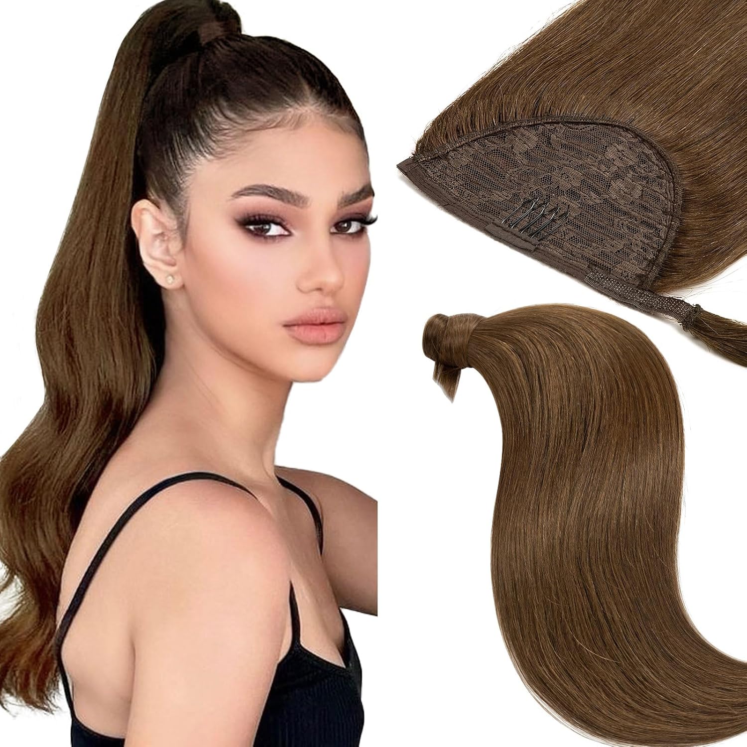 Ponytail Extension Real Human Hair Ponytail Human Hair