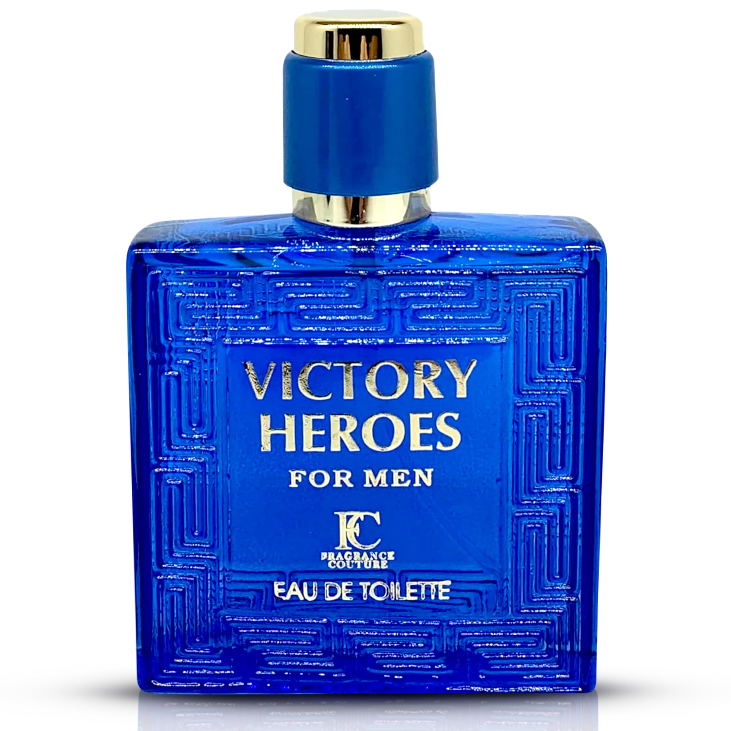 Victory Heroes Eau de Toilette for Men - Long Lasting Fresh Cologne Spray - Invigorating Citrus Tonka and