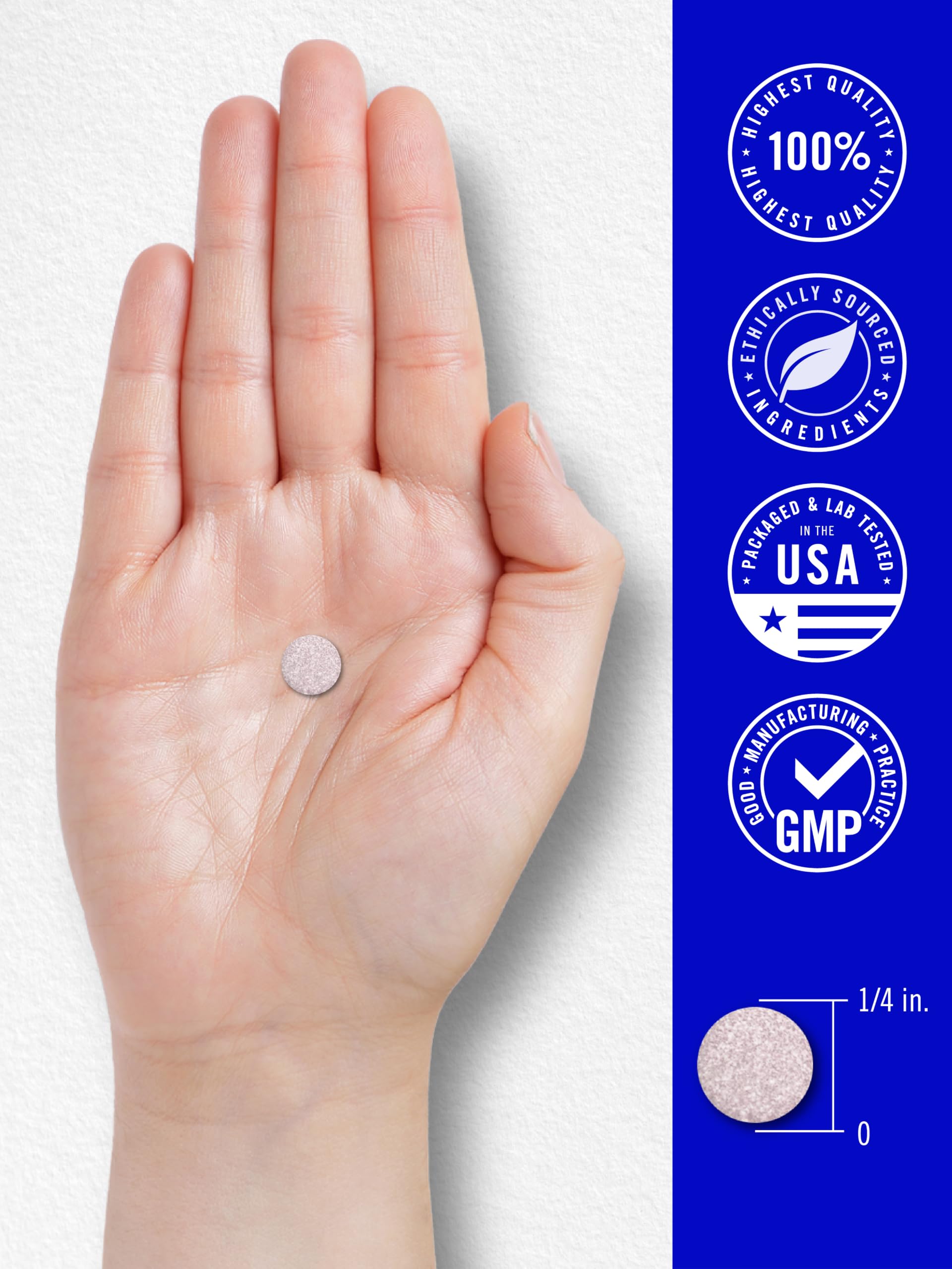 Carlyle B12 Vitamin 1000 mcg | 250 Count | Time Release Tablets — Amazon image 7