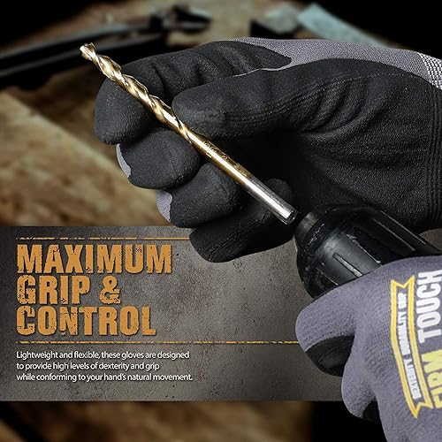 Miniatura 5 de Glove Station Pantalla táctil de alta destreza recubierta de palma de agarre extra resistente a cortes para uso general