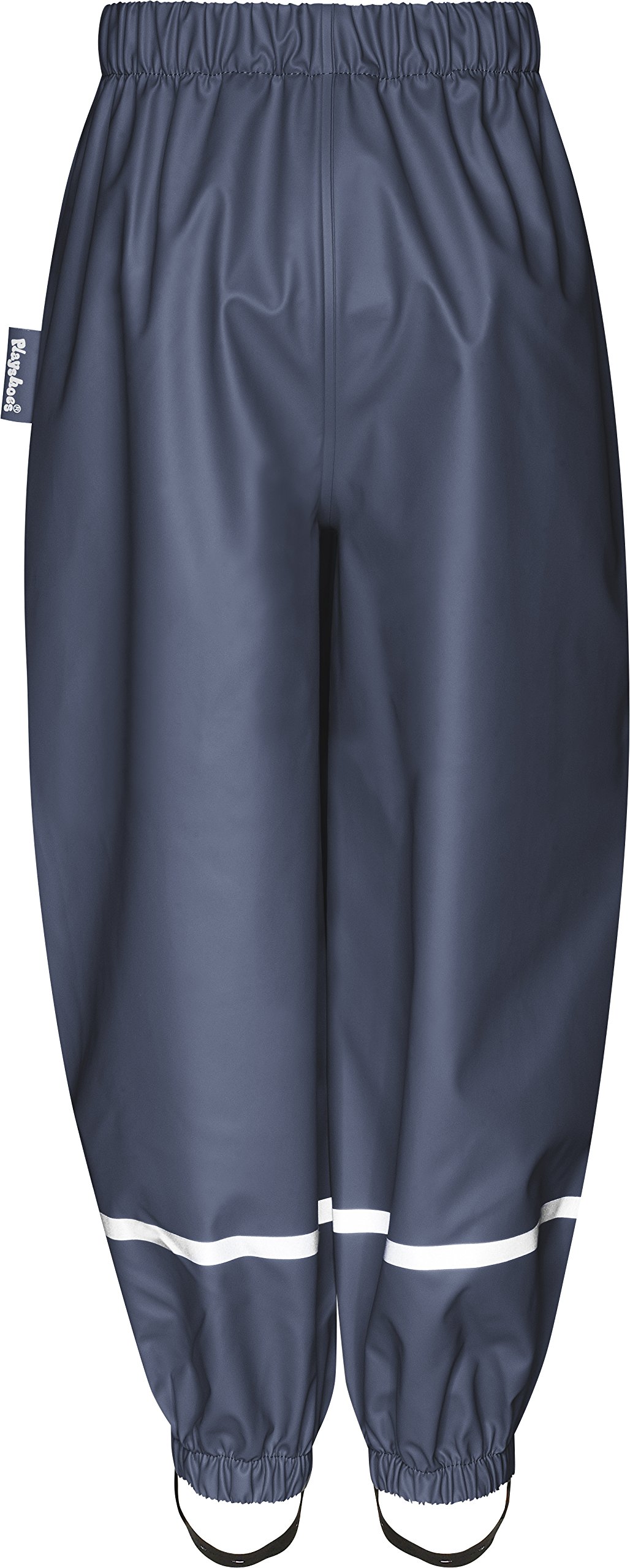 Playshoes Regenhose Chłopięce Spodnie Przeciwdeszczowe, Niebieski, 116 cm