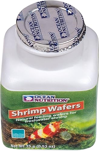 Miniatura 8 de Ocean Nutrition Shrimp Wafers - Alimento de camarones hundido para tanque de camarones de agua dulce (Neocaridina, Caridina, Ghost Shrimp Live,