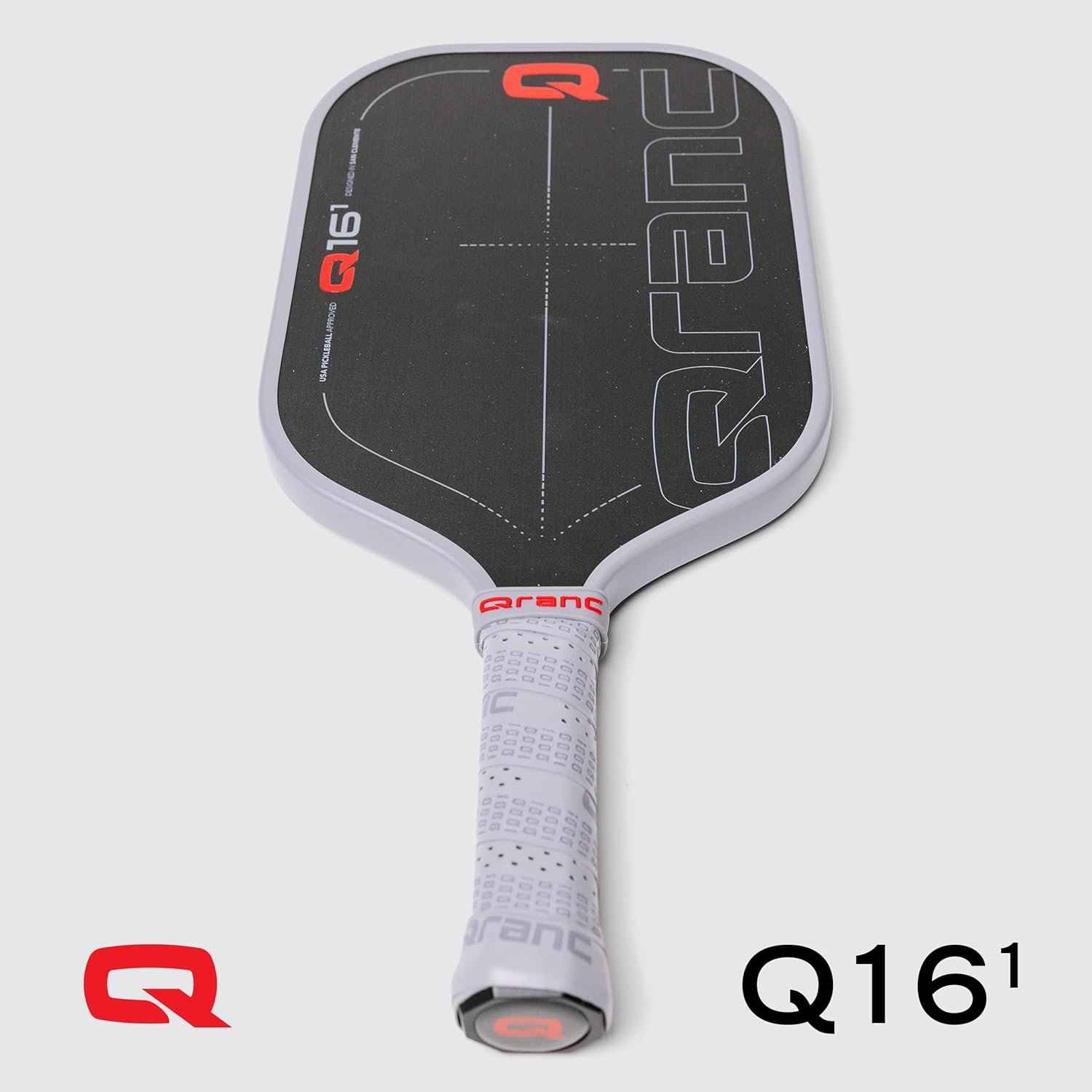 Qranc T700 Pickleball Paddle, Carbon Fiber and Glass Fiber, with PP Honeycomb Core, USA Pickleball (USAPA) Approved